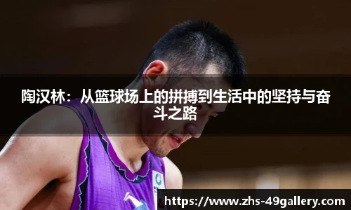陶汉林：从篮球场上的拼搏到生活中的坚持与奋斗之路
